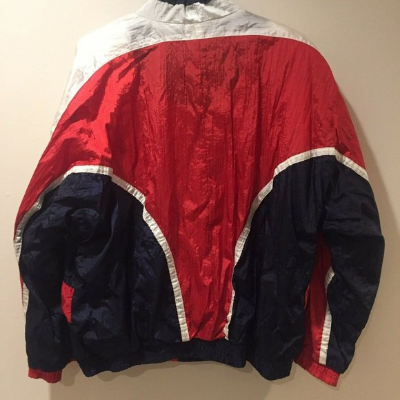 Stylish Red and Blue Women's Jacket - Picture 2 of 7